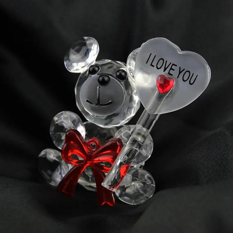 Creative Crystal Bear Car Decoration - Bellarte Enchanté Creative Crystal Bear Car Decoration